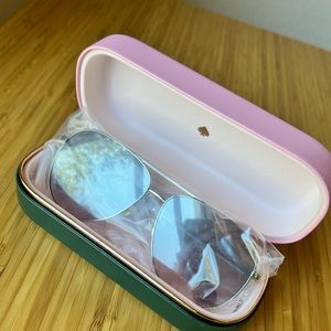 Kate Spade NY Isla 61mm Aviator Sunglasses